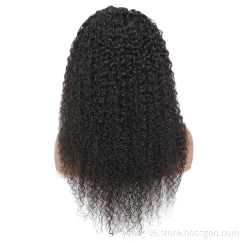 2021 New Arrival 100 Human Hair Lace Front Wig,Remy Virgin Full Lace Wigs Human Hair,Kinky Curly Human Hair Wigs For Black Women